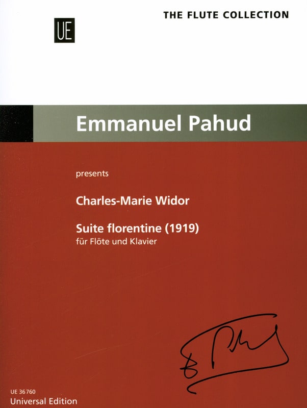 Suite Florentine - Flûte WIDOR Partition Flûte traversière