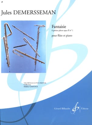 Fantaisie op. 2 n° 1 Jules Demerssemann Partition Flûte traversière