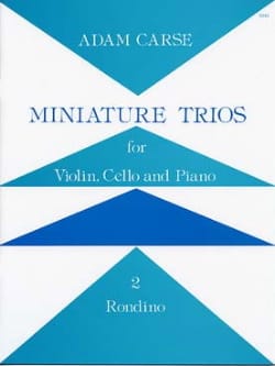Miniature Trios 2. - Rondino Adam Carse Partition Trios