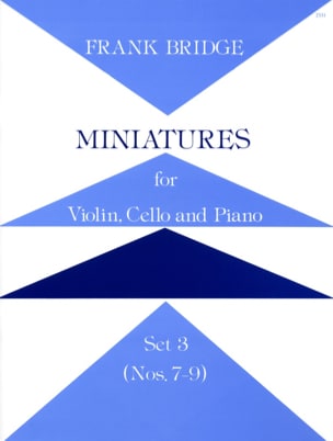 Miniatures - Set 3 n° 7-9 - Parts Frank Bridge Partition Trios