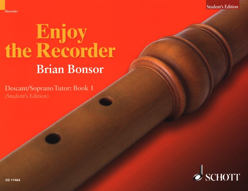 Enjoy the recorder - 1 - Descant tutor - Brian Bonsor - Partition