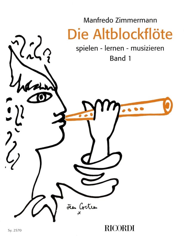 Die Altblockflöte Band 1 Manfredo Zimmermann Partition Flûte à bec