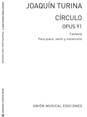 Circulo Op. 91 TURINA Partition Trios