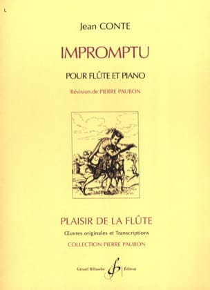 Impromptu Jean Conte Partition Flûte traversière