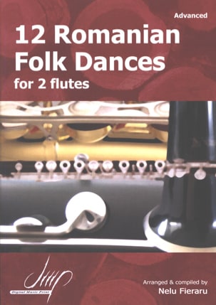 12 Romanian Folk Dances Traditionnels Partition Flûte traversière