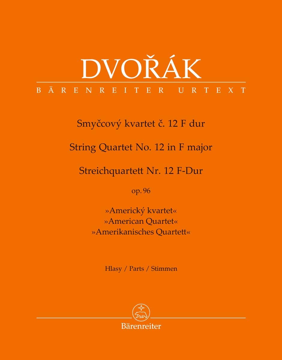 Streichquartett Nr. 12 in F-Dur op. 96 - Parties - DVORAK - Partition