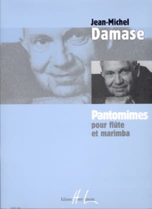 Pantomimes - Flûte marimba - Jean-Michel Damase - Partition