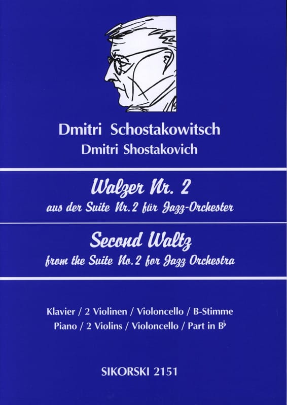 Walzer Nr. 2 aus der Suite Nr. 2 für Jazz-Orchester - CHOSTAKOVITCH