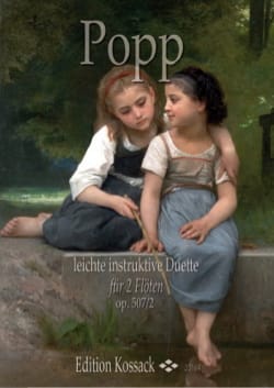 Duos faciles, op. 507 n° 2 - 2 Flûtes - Wilhelm Popp - Partition