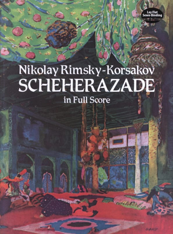 Scheherazade - Full Score RIMSKY-KORSAKOV Partition Grand format