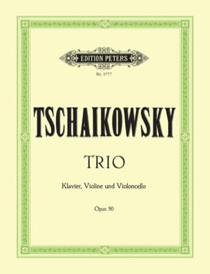 Trio op. 50 - Stimmen TCHAIKOVSKY Partition Trios