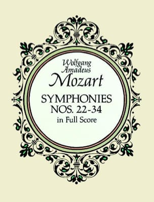 Symphonies N° 22-34 - Full Score MOZART Partition Grand format