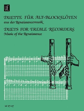 Duette für Alt-blockflöten - Renaissancemusik Partition Flûte à bec