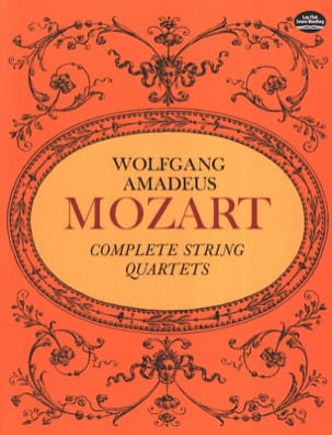 Complete String Quartets - Full Score MOZART Partition Grand format