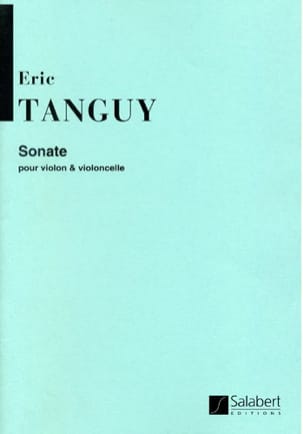 Sonate - Violon violoncelle Eric Tanguy Partition Duos