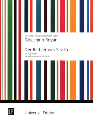 Der Barbier von Sevilla - 2 Flöten ROSSINI Partition Flûte traversière