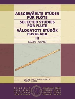 Selected studies for flute - Volume 3 - Bantai Vilmos / Kovacs Gabor