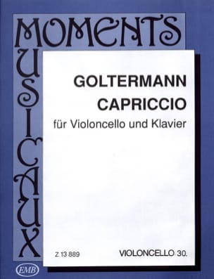 Capriccio - Violoncelle Georg Goltermann Partition Violoncelle