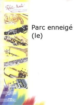 Le parc enneigé Raymond Guiot Partition Flûte traversière