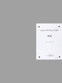 Wild de Chizy Edith Canat Partition Duos