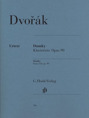 Dumky Trio avec piano op. 90 DVORAK Partition Trios