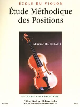 Etude des Positions Volume 4 Maurice Hauchard Partition Violon