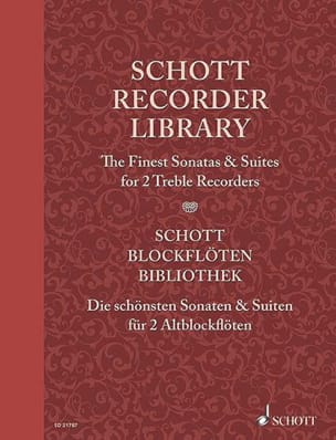 The Finest Sonatas and Suites - 2 Flûtes à Bec Alto - Partition