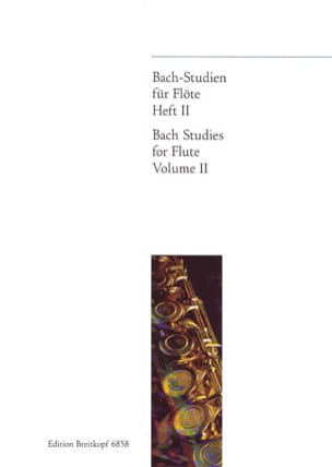 Bach-Studien für Flöte - Heft 2 BACH Partition Flûte traversière