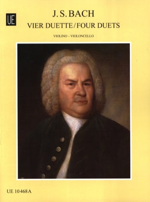 4 Duette - Violine Cello BACH Partition Duos