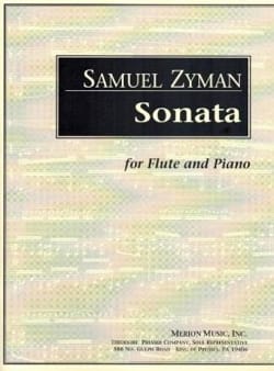 Sonata Samuel Zyman Partition Flûte traversière