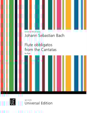 Flute Obbligatos from the Cantatas - Flûte solo - BACH - Partition