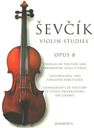 Etudes Opus 8 - Violon SEVCIK Partition Violon