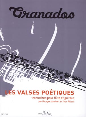 Les Valses Poétiques GRANADOS Partition Duos