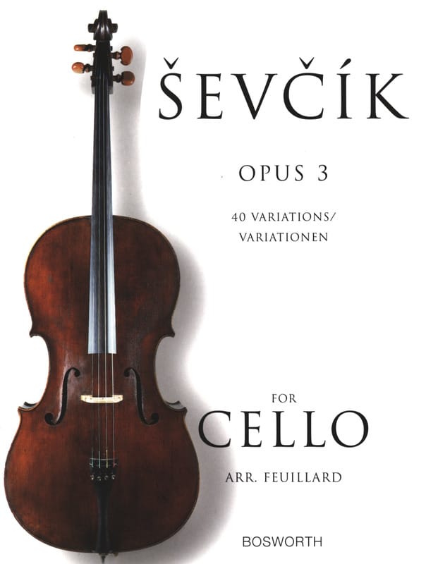 Etudes Opus 3 - Violoncelle SEVCIK Partition Violoncelle