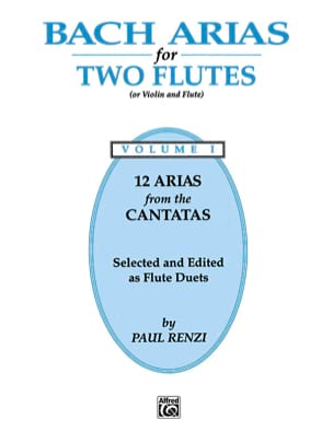 Bach Arias - Volume 1 - Flute Duet BACH Partition Flûte traversière