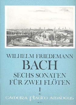 6 Sonates Volume 1 Wilhelm Friedemann Bach Partition Flûte traversière