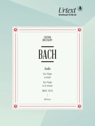 Solo Partita a-moll, BWV 1013 - Flöte solo - BACH - Partition