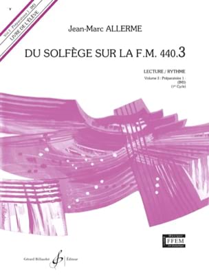du Solfège sur la FM 440.3 - Lecture Rythme - Jean-Marc Allerme