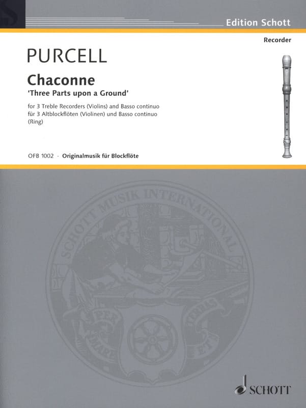 Chaconne PURCELL Partition Quatuors