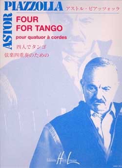 Four for Tango - Quatuor à cordes Astor Piazzolla Partition Quatuors