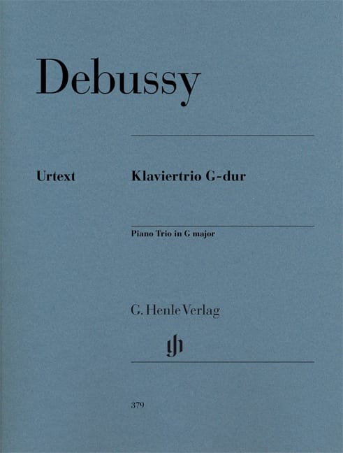 Trio avec piano en Sol majeur DEBUSSY Partition Trios