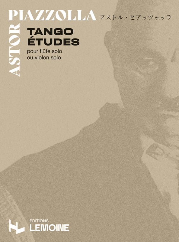 Tango-Etudes Astor Piazzolla Partition Flûte traversière