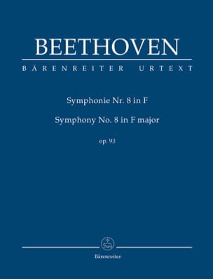 Symphonie n° 8 en Fa Majeur BEETHOVEN Partition Petit format