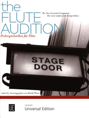 The Flute Audition - Flûte Partition Flûte traversière