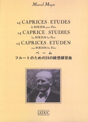 24 Caprices-Etudes, op. 26 Theobald Boehm Partition Flûte traversière