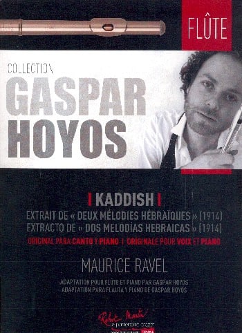 Kaddish - Flûte et Piano RAVEL Partition Flûte traversière