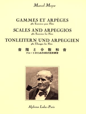 Gammes et Arpèges Marcel Moyse Partition Flûte traversière