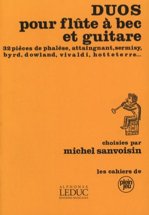 Duos pour flûte à bec et guitare Partition Duos