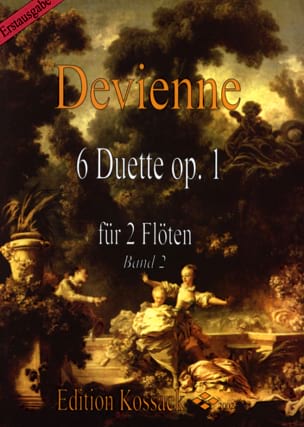 6 Duette op.1 - Bd. 2 - 2 Flöten DEVIENNE Partition Flûte traversière