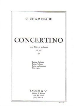 Concertino Op. 107 Cécile Chaminade Partition Flûte traversière